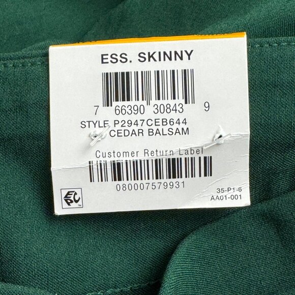 Alfani NEW Ess. Skinny Career Pants Green Plus Size 24W Tummy Control Career - Picture 5 of 12